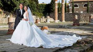 Verkaufe wunderschönen doppellagigen schleier mit swarovski. Victoria Swarovski Im Hochzeitskleid So Schon Sah Sie Aus
