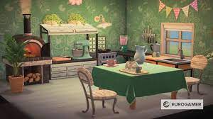 Animal Crossing Kitchen Furniture How To Design A Kitchen And Get The Ironwood Kitchenette In New Horizons Eurogamer Net Furniture Animal Crossing Design