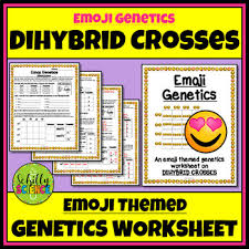 Dihybrid cross practice practice solving dihybrid crosses. Emoji Genetics Worksheets Teaching Resources Tpt