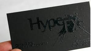 These embossed business cards from vistaprint have an irresistible. 100 Business Cards Black Raised Ink 14pt Black Matte Stock Custom Printed Black Business Card Business Card Design Custom Business Cards