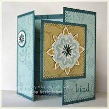 This tutorial shows how to get the basic card size for making handmade cards. Basic Card Folds Step By Step
