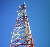 China 50M 3 Legged Angular Steel Tower For Telecommunication ...