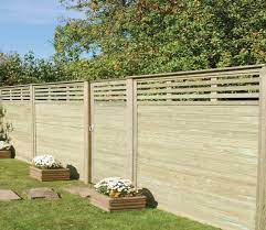 These fence pieces look great, sturdy and are easy to install! Pin On Garden Rooms