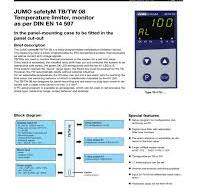 JUMO safetyM TB/TW 08 Temperature Limiter Data Sheet