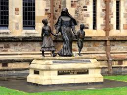 Statue Outside St Francis Xavier Cathedral Adelaide Adelaide S Churches States Of Australia Adelaide South Australia Statue