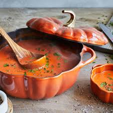 Staub Pumpkin Cocotte 5 Qt Sur La Table In 2020 Pumpkin Staub Cocotte Recipe