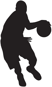 Basketball clipart black and white transparent. Transparent Girls Basketball Clipart Novocom Top