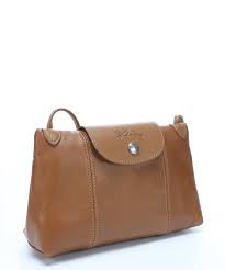 Polished pebble leather crosstown crossbody. Longchamp Le Pliage Cuir Leather Cross Body Bag The Art Of Mike Mignola