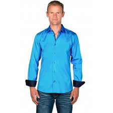 Nprofessionel col classiquentres belle chemise de chez jules en taille xl. Chemise Homme Coton Bleu Turquoise Ethan Ugholin