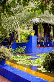 Jardin Majorelle Traum Von Marrakesch Mehr Im Westwing Magazin Marrakesch Marokkanischer Garten Mexikanische Terrasse