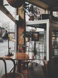 Cafe Tumblr Plants Rustic Coffee Shop Coffee Shop Coffee Shop Decor