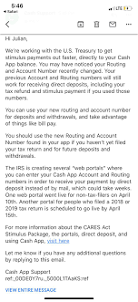 Cash app is one of the most popular ways to transfer money to people online. Changed Acct Rting Number Message From Cashapp Support Hope This Helps Cashapp