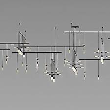 sonneman lighting suspenders 4 tier gallery matrix 78 light led suspension system ylighting co sonneman lighting george nelson bubble lamp lighting pinterest