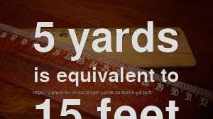You can use our conversion calculators for quick conversions. 5 Yd To Ft How Long Is 5 Yards In Feet Convert