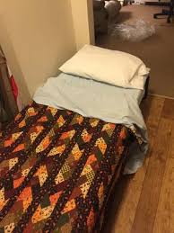 When not in use, you can fold it compactly and put it. Simmons Beautysleep Folding Guest Bed With Springs And Memory Foam Mattress Cot Walmart Com Walmart Com
