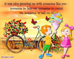 Birthday Message For Brother From Sister Funny My Brother Is The Best He Always Gave Me Lots Of Opportunities To Tell On Him Brother Sister Quotes Sister Quotes Funny Sister Quotes