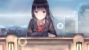 No more than four posts in a 24 hour period. Download 1920x1080 Wallpaper School Uniform Anime Girl Cute Sad Full Hd Hdtv Fhd 1080p 1920x1080 Hd Image Background 2907