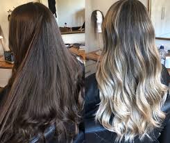 Balayage Makeover Brown Blonde Hair Brown To Blonde Ombre Hair Honey Brown Hair