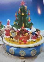 Rare Steinbach German Erzgebirge Christmas Music Box No 003 Handsigned Natal Alemao Caixa De Musica Enfeites De Natal