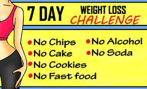 Keep in mind that this drastic drop in weight will only be maintained if you continue to lead a healthy lifestyle and eat a healthy diet afterwards. The Famous 7 Day Challenge To Lose Weight