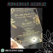 Murah 0813 2747 3262 Distributor Undangan Akrilik Surabaya Mamuju Utara Undangan Akrilik Undangan Pernikahan