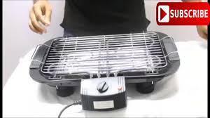 Requiring nothing more than a nearby electrical outlet, electric grills are typically the smallest grill sizes and include portable grills and tabletop models. How To Use Bbq Grill Maker Electric Bbq Grill Machine India Youtube