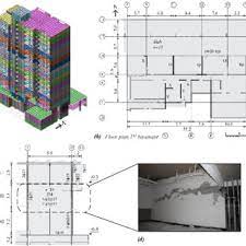 A detailed video of an installation of concrete steps with concrete block walls into a basement. A General 3d View Of Building B First Basement Floor Plan C Download Scientific Diagram