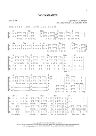 Not Angka Pianika Lagu Kepompong