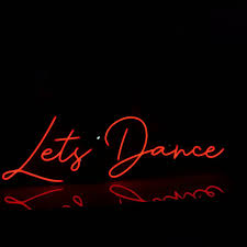Let's dance is the first single and titular track from david bowie's 1983 album let's dance, and first for emi records. Neon Lets Dance Sign South West Letter Lights