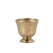 Karaca Home Gold Vazo 18x18x17 5 Cm Karaca Home