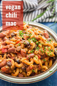 Vegan Chili Mac Vegan Comfort Food Chili Mac And Cheese Vegan Chili