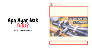 Dan orang yang pandai buat ayat copywriting ni pun rupanya dah pergi training. Cara Tulis Ayat Iklan Tarik Ke Website Fames My