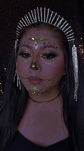 #diademuertos #halloweenlook #makeupartist #catrinadorada #catrinaglam  #catrinamakeup #tutorialdemaquillaje