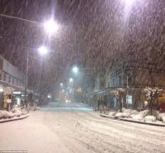 A cold front is sweeping east, bringing. The Spring Storms From Hell Lightning Strikes 20cm Of Snow And Sydney Airport And Harbour Tunnel Flooded Dramatic Scenes As Weather Lashes New South Wales And Causes Transport Meltdown Daily Mail
