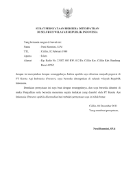 Atau mungkin memerlukan suatu rekomendasi terlampir dari pihak tertentu juga perlu surat pernyataan. Surat Pernyataan Bersedia Ditempatkan