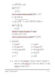 Materi trigonometri kelas 10 pdf. Modul Trigonometri Kelas X Smk Negeri Tembarak Cinta Matematika Bersama Awmath