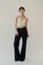 KnuthMarf】bell bottom denim pants-xs パンツ KnuthMarf bell bottom denim pants  XS bell bottom