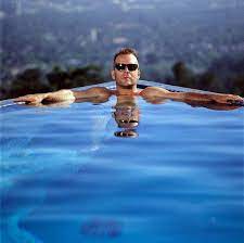 Bruce willis 1980's portrait poster 22x33. Livin The Life Bruce Willis 1980 S Oldschoolcool
