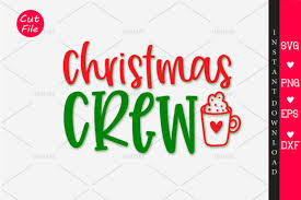 This listing includes a zip folder containing the following files: Christmas Crew Graphic By Orindesign Creative Fabrica