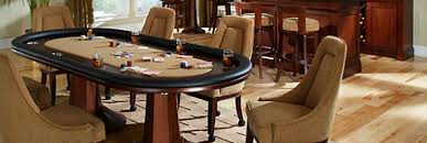 Game tables game room you cannot have a complete entertainment package in your game room unless you own one of these stylish game tables chairs and sets for playing cards or chess with your buddies or family members. Poker Tables And Chairs Poker Table Sets Billiard Factory