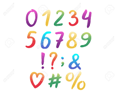 For more information on independent and dependent clauses plus independent and dependent markers, see our handouts on. Alphabet Modern Design Hand Brush Font Lettering Style Rainbow Color Numbers And Punctuation Marks Vector Illustration Eps 10 Royalty Free Cliparts Vectors And Stock Illustration Image 113093605