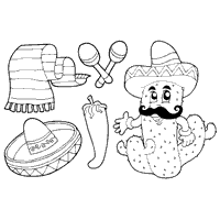 Free download 40 best quality mexican art coloring pages at getdrawings. Mexico Coloring Pages Surfnetkids