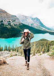 Exploring Banff In September Pretty In The Pines New York City Lifestyle Blog Hiking Outfit Hiking Outfit Women Hiking Outfit Fall