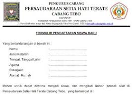 Untuk saat ini, ketika anda ingin mendaftarkan diri pada suatu organisasi, kursus, ekskul, dan yang lainnya, tentunya membutuhkan yang namanya formulir pendaftaran. Formulir Pendaftaran Psht Masnurul