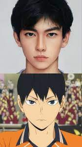 It contains info on the manga, anime, films, hinata, kageyama, tsukishima and sugawara. Kageyama Tobio Irl Haikyuu Anime Haikyuu Fanart Kageyama Tobio