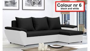Do you need to create a simple seating and sleeping area in a small living space? Sale Price 299 For Great Value For Corner Sofa Bed Jacob Dark Gray And Black Nr 2