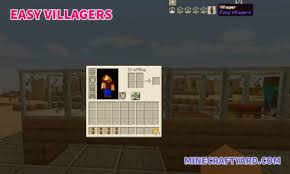 Download a forge compatible mod from url download, or anywhere else! Easy Villagers Mod 1 17 1 1 16 5 For Villager In A Jar Minecraft