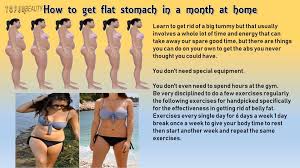 Maybe you would like to learn more about one of these? Tofembeauty How To Get A Flat Stomach In A Month At Home Facebook