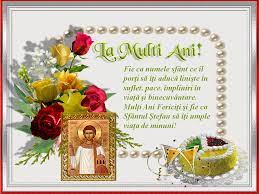 La MulÈ›i Ani De Sfantul È™tefan FelicitÄƒri UrÄƒri Mesaje Facebook