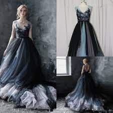 2018 Victorian Gothic Wedding Dress Black White Bridal Gown Custom Size 4 6 8 10 Ebay Black Wedding Dress Gothic Black Wedding Dresses Gothic Wedding Dress